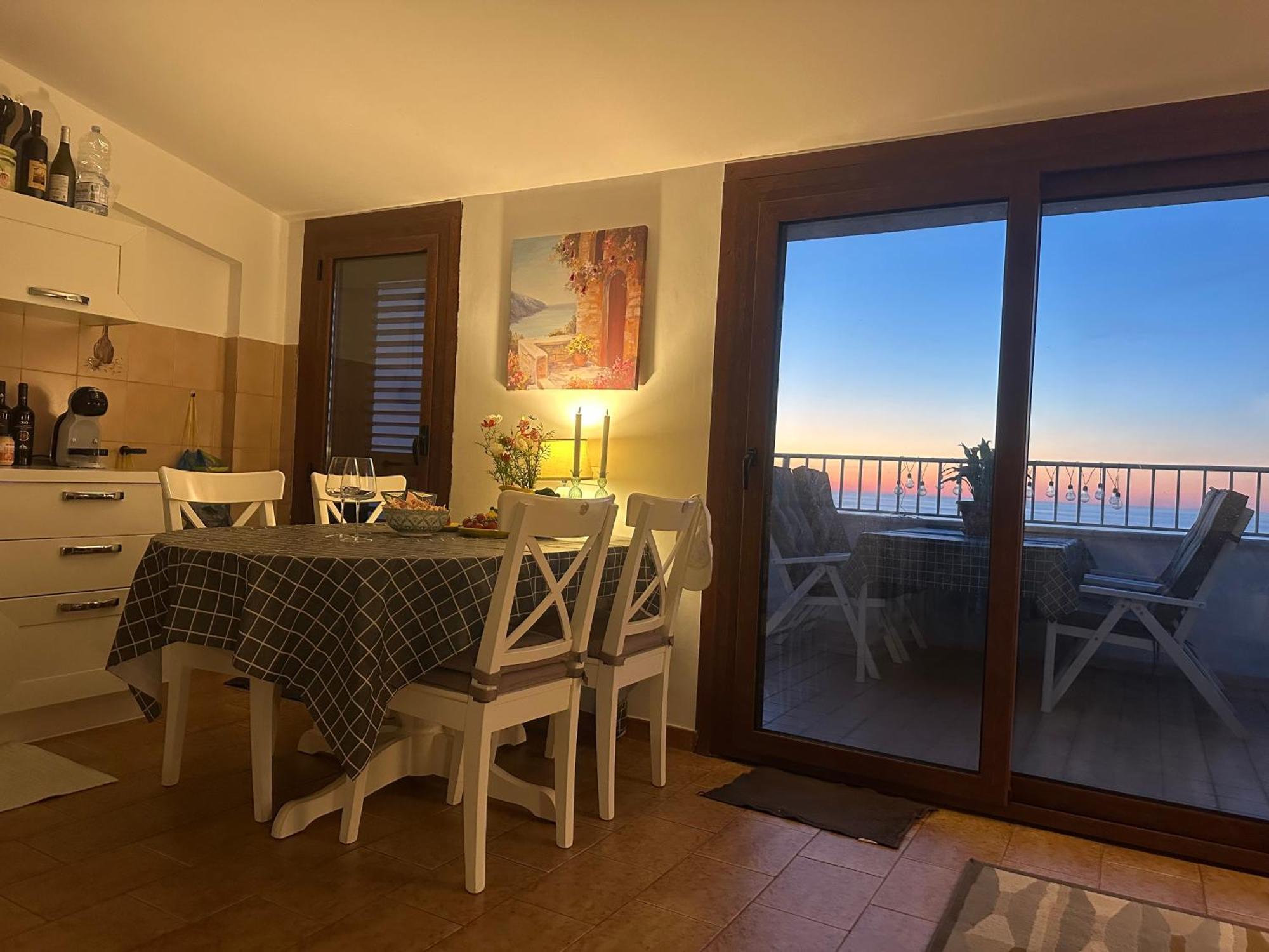 Apartment With Sea View Tropea Eksteriør billede
